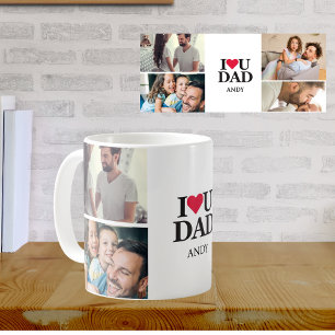 Love Brewed Daily – Custom Photo Mug for Dad