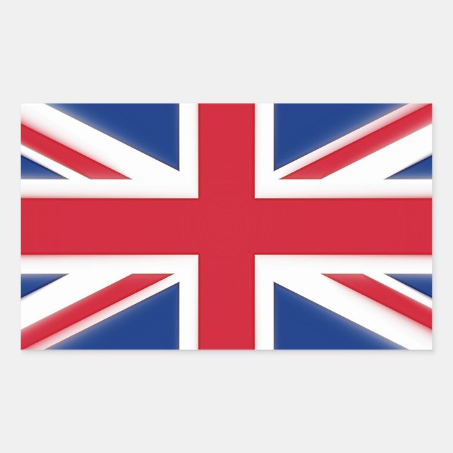 Love Britain Rectangular Sticker (Front)
