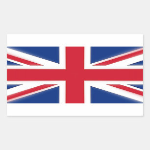 Love Britain Rectangular Sticker