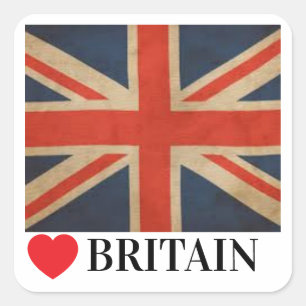 Love Britian Protest Sticker