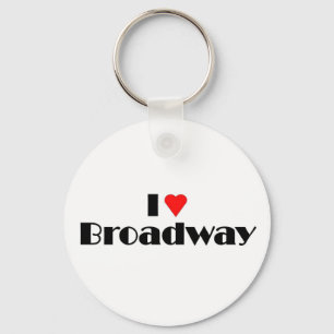 Love Broadway Key Ring