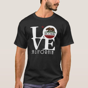 LOVE Brookdale (front print) white text T-Shirt
