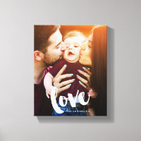 "Love" Brush Script Photo