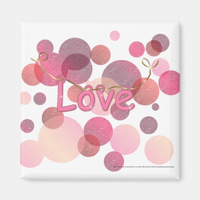 Love Bubbles Magnet (Front)