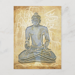 Love Buddha Postcard