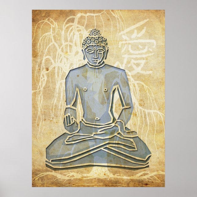Love Buddha Poster (Front)