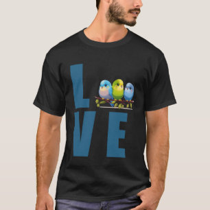 Love Budgie Mum Budgerigar Parakeet Bird Pullover 