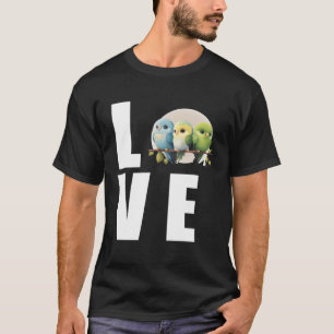 Love Budgie Mum Budgerigar Parakeet Bird Pullover 