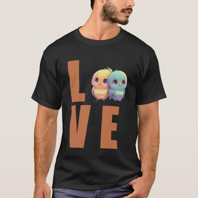 Love Budgie Mum Budgerigar Parakeet Bird Pullover  (Front)