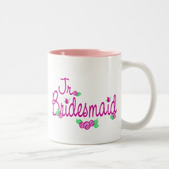 Love Buds/Wedding Two-Tone Coffee Mug (Right)