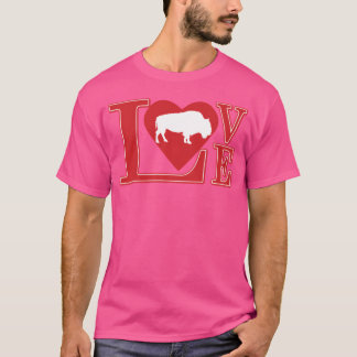 Love Buffalos funny T-Shirt