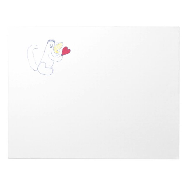 Love Bug 40 Page Notepad (Front)