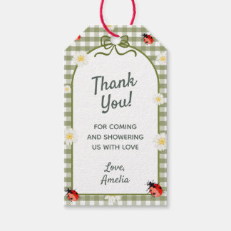 Love Bug Baby Shower Thank You Tag