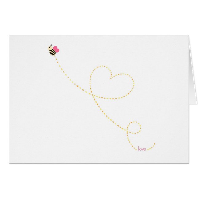 "Love Bug" Bee (Front Horizontal)