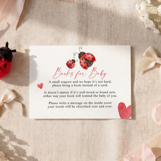 Love Bug Books for Baby Card (Creator Uploaded)