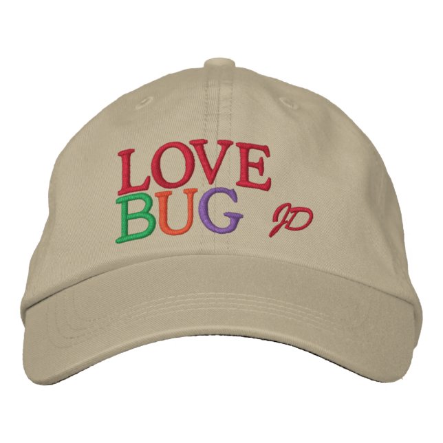 Love Bug by SRF Embroidered Hat (Front)