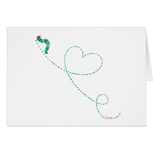 "Love Bug" Caterpillar (Front Horizontal)