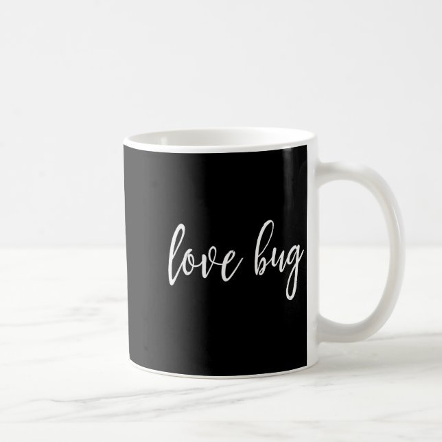Love Bug For Valentine's Day  Coffee Mug (Right)