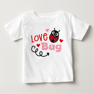 Love Bug Ladybug Baby T-Shirt