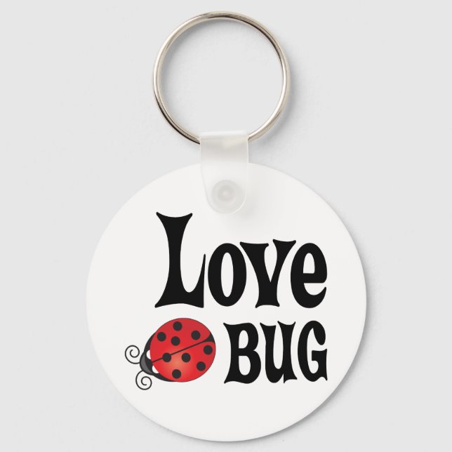 Love Bug - Ladybug Key Ring (Front)