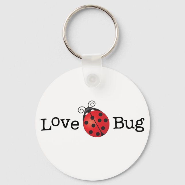 Love Bug - Ladybug Key Ring (Front)