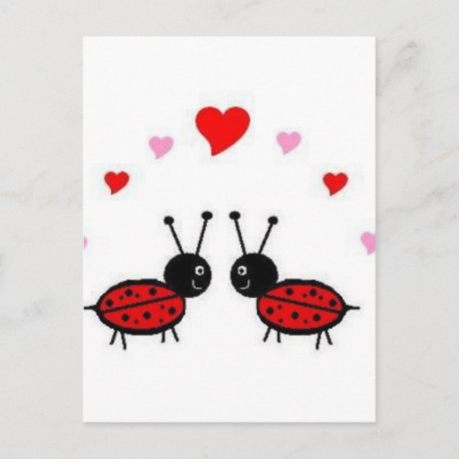Love Bug Postcard (Front)