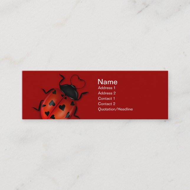 Love Bug Profile Card (Front)