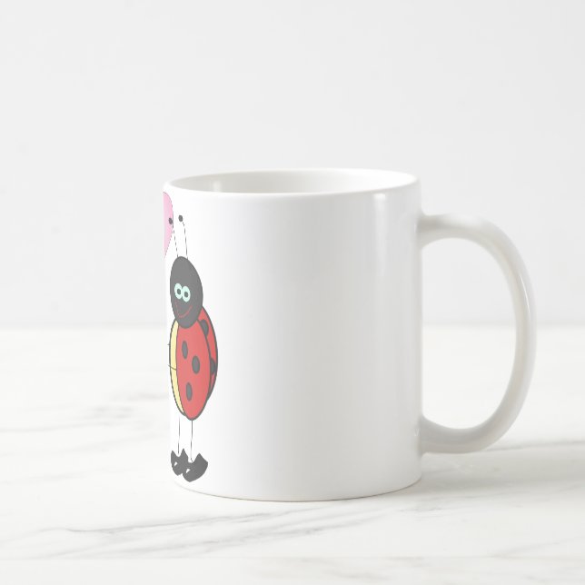 love bug "show your love one" coffee mug (Right)