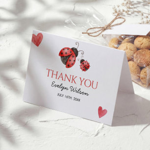 Love Bug Thank You Card