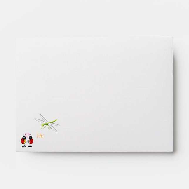 Love Bugs Envelope (Front)