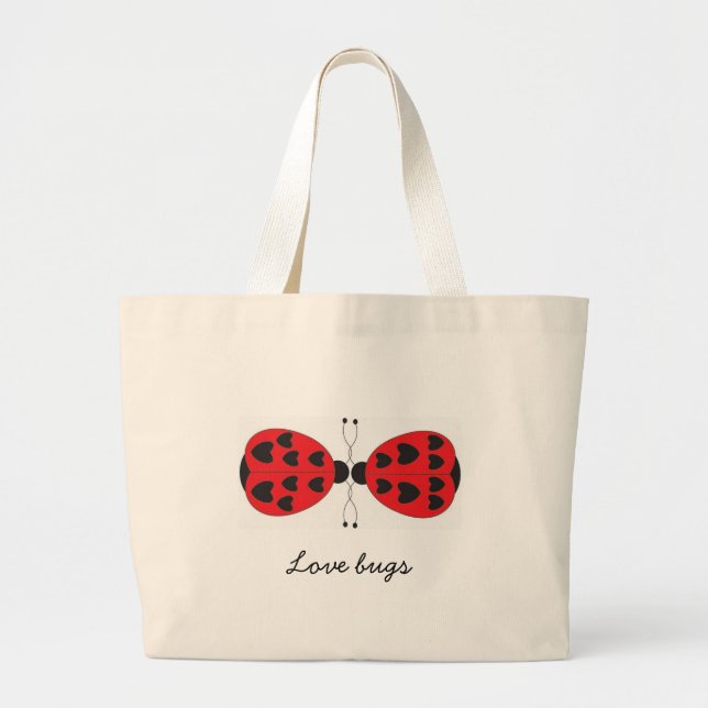 Love bugs Tote bag (Front)