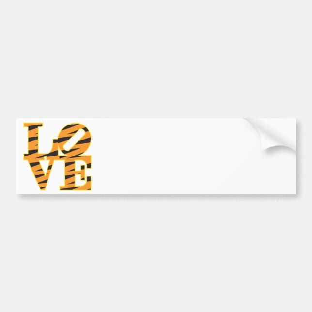 LOVE BUMPER STICKER (Front)