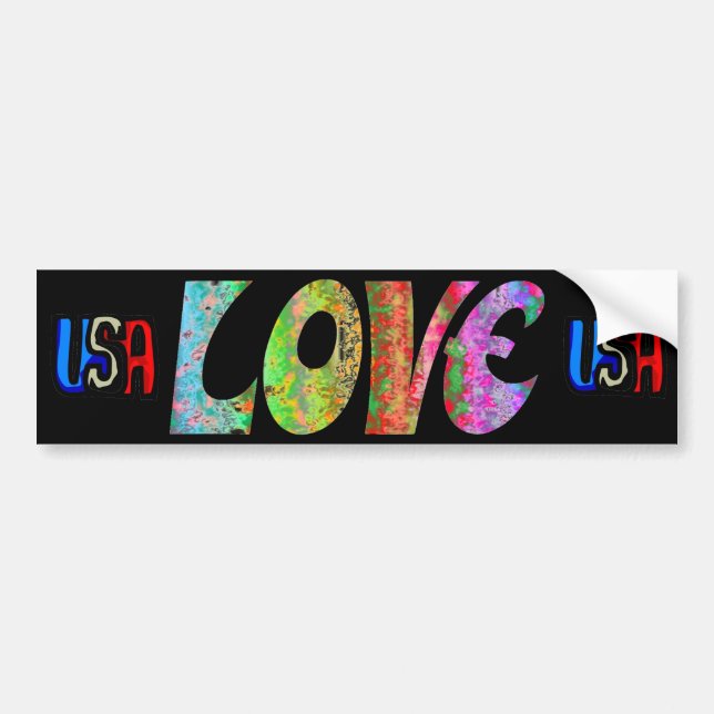 Love Bumper Sticker (Front)
