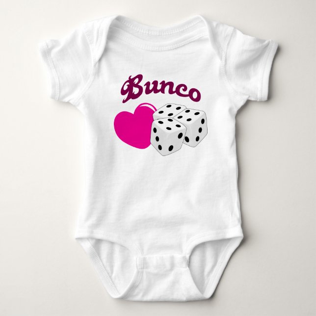 Love Bunco Baby Bodysuit (Front)