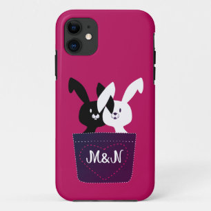 LOVE BUNNIES iPhone 11 CASE