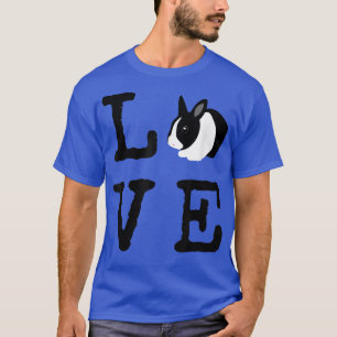 Love Bunny Animal Dutch Rabbit T-Shirt
