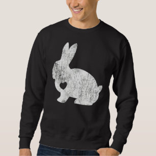 Love Bunny Rabbit Animal Pet Owner Lover Easter Da Sweatshirt