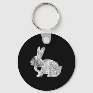 Love Bunny Rabbit Lover Animal Pet Owner Easter Gi Key Ring