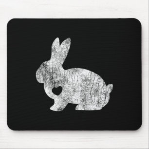 Love Bunny Rabbit Lover Animal Pet Owner Easter Gi Mouse Mat