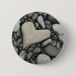 Love Button 6 Cm Round Badge
