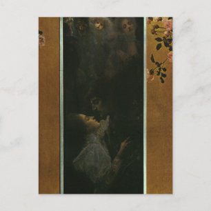Love by Gustav Klimt Postcard