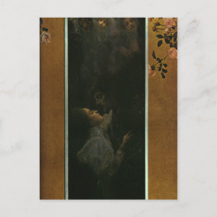 Love by Gustav Klimt Postcard
