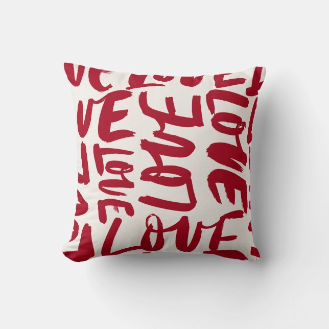 Love by Sommer Hamilton  Cushion (Front)