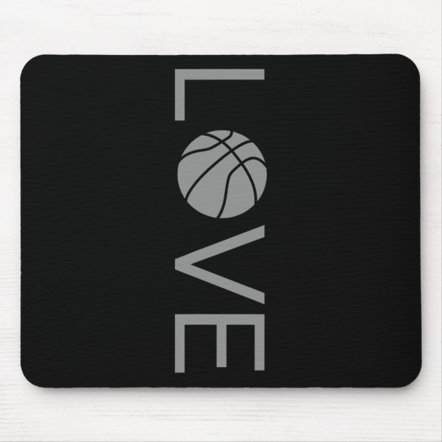Love Bysketbyll 1  Mouse Mat (Front)