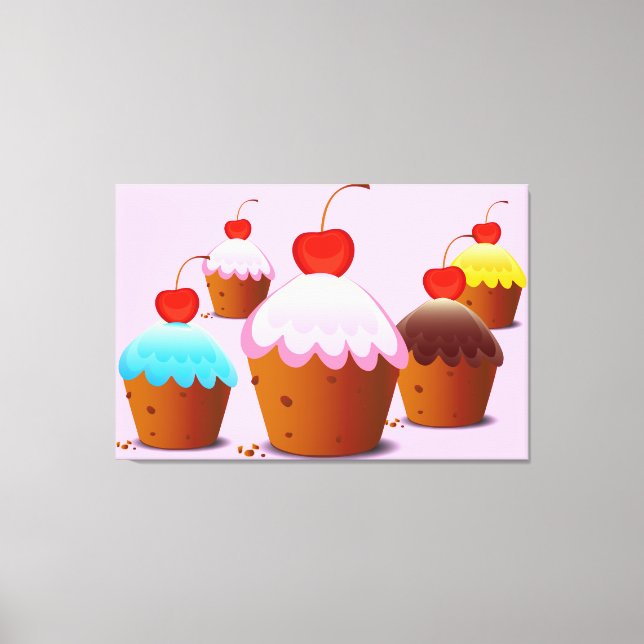 Love Cake's Canvas Print (Front)