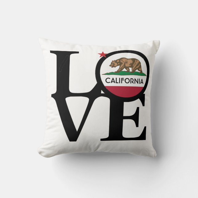 LOVE California Cushion (Front)