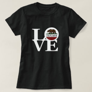 LOVE California (white text) T-Shirt