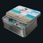 Love Calligraphy Wedding Photo Acrylic Jigsaw Puzzle<br><div class="desc">Elegant Calligraphy Script Love Wedding Photo Acrylic Jigsaw Puzzle</div>