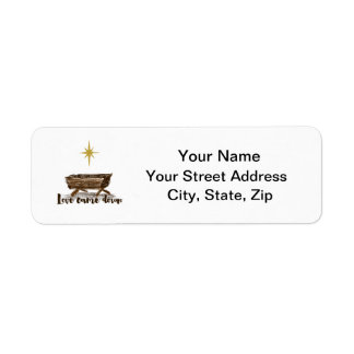 Love Came Down Address Label