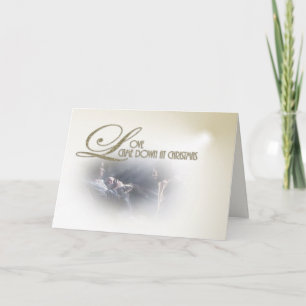 Love came down at Christmas Greeting Card